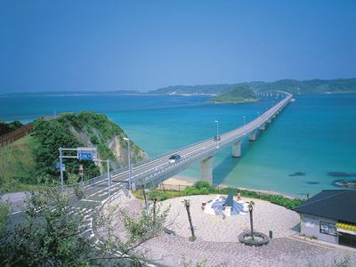 角島・角島大橋（つのしま・つのしまおおはし）　山口県　人気観光地