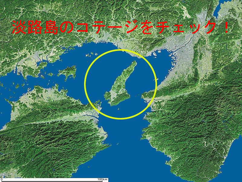 淡路島の位置地図