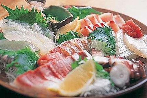 淡路島のコテージ ペンション ターニングポイントのお刺身