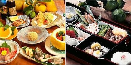 箱根のコテージ 離れのやど星ヶ山 和食の懐石料理や洋食