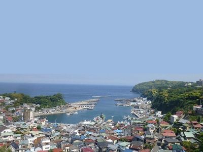 箱根のコテージ湘南 真鶴 貸別荘 海から見えるオーシャンビュー