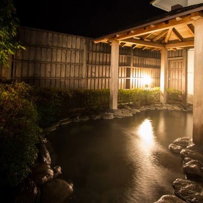 箱根のコテージホテルラフォーレ修善寺露天風呂森の湯
