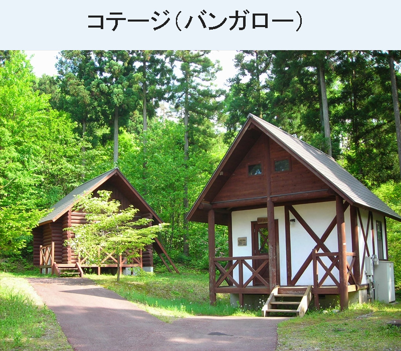 バンガロー風コテージ