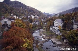 北海道　定山渓（じょうざんけい）温泉歴史は古く「札幌の奥座敷」