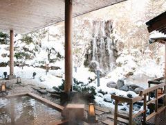 登別温泉　露天風呂