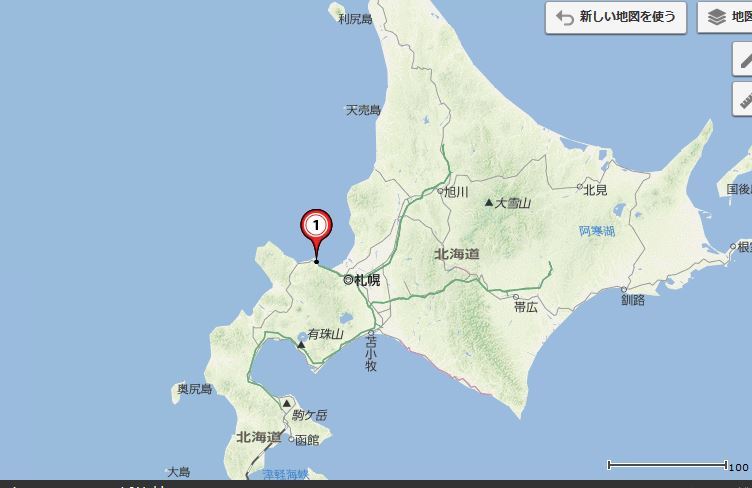 北海道小樽市札幌市の近く