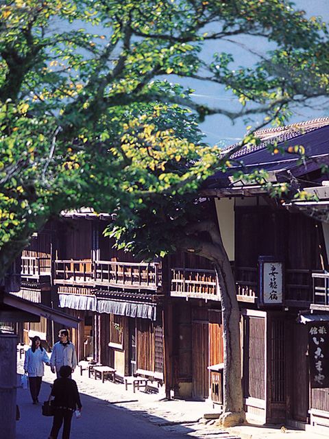 妻籠宿（つまごじゅく）の風景