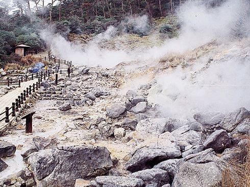 雲仙温泉　硫黄泉